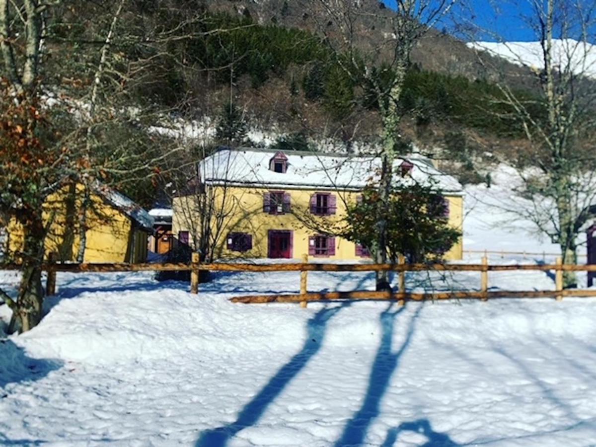 Gite Auberge Les Cascades La Mongie Exterior foto