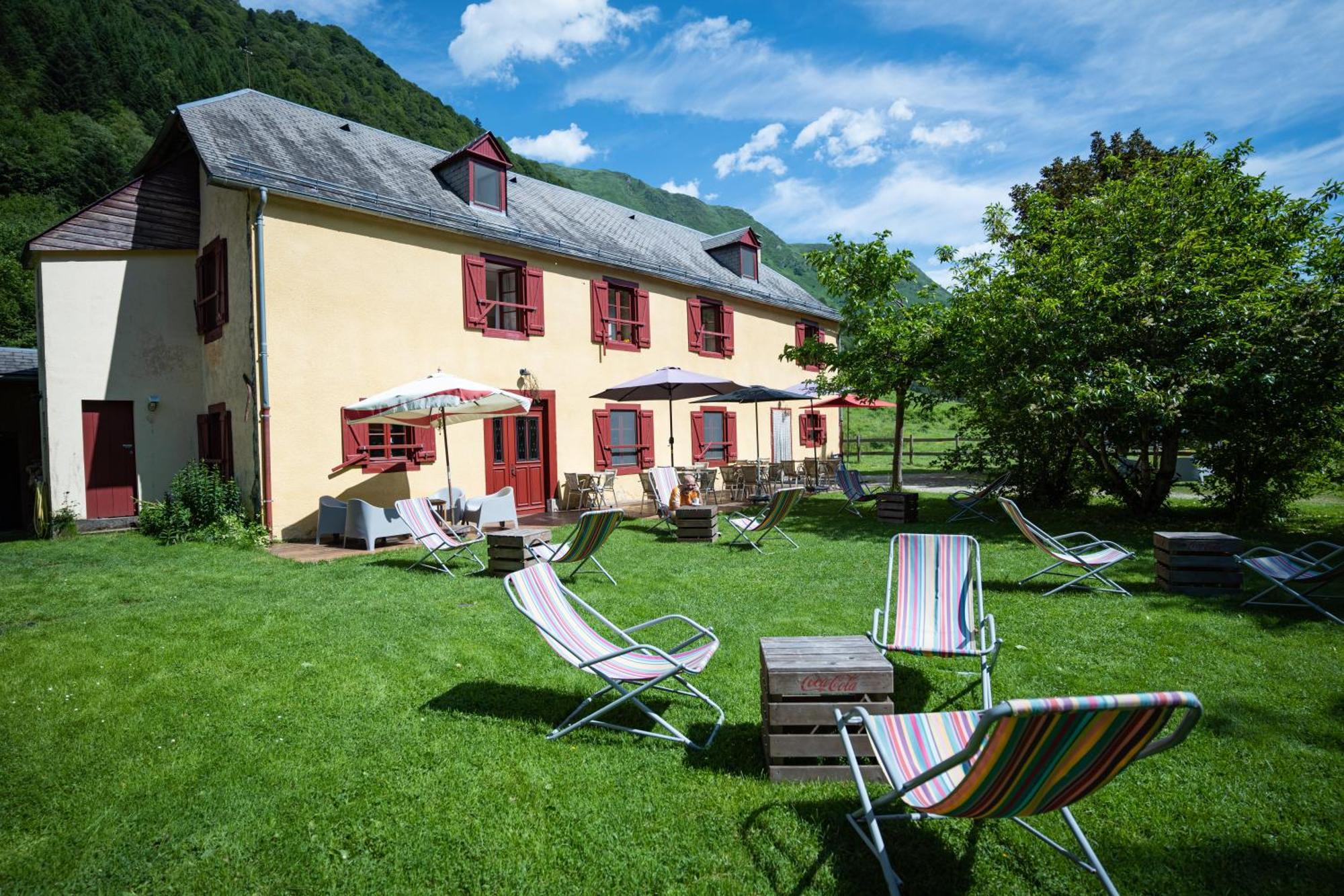 Gite Auberge Les Cascades La Mongie Exterior foto