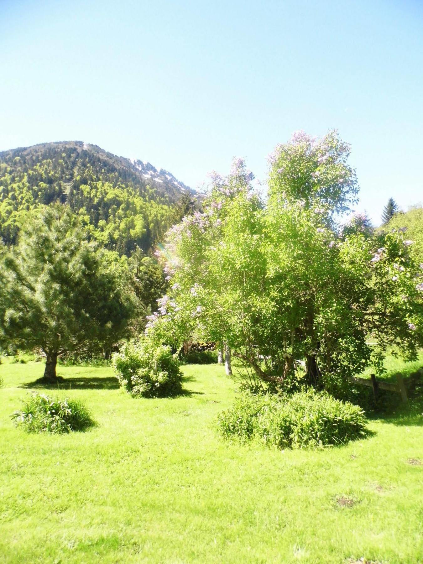 Gite Auberge Les Cascades La Mongie Exterior foto